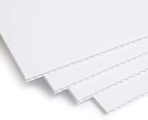 2mm (450gm) Corrugated Plastic Sheet (48”x96”x2mm)